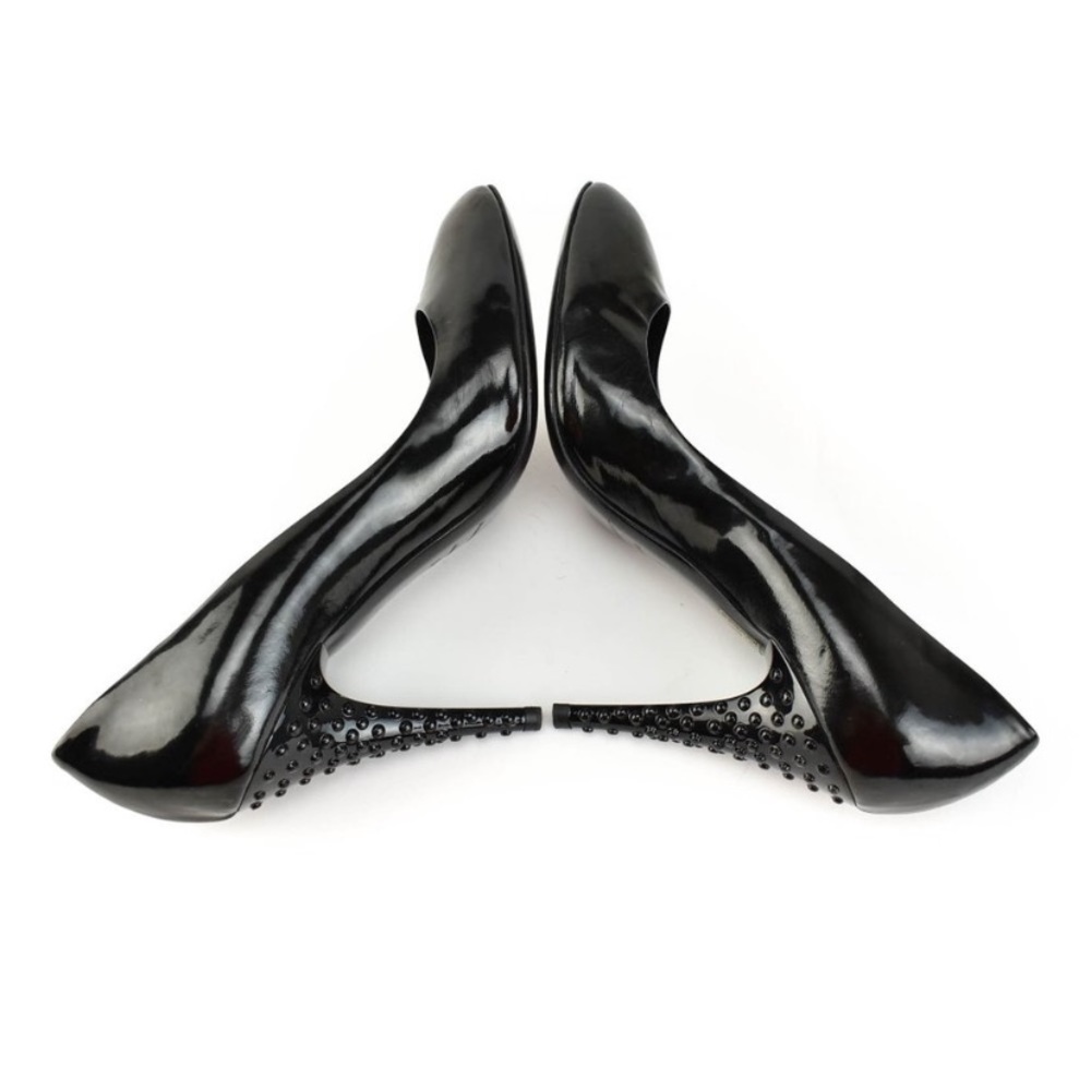 Patent BURBERRY classic limited edition heels - Picture 7 of 10